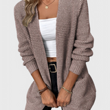 Anneliese Cárdigan de Mezcla de Cachemira Premium