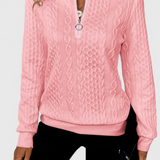 Zoey | Jersey de Punto con Cremallera Suave