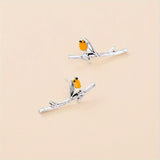 Pendientes de Pájaro Estilo Cartoon