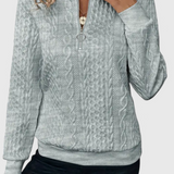 Zoey | Jersey de Punto con Cremallera Suave