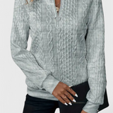 Zoey | Jersey de Punto con Cremallera Suave