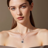 Collar con Colgante de Huella de Mascota