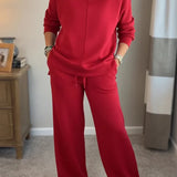 Elaina - Conjunto casual elegante de dos piezas