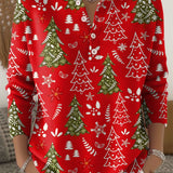 Sofía | Suéter navideño con botones