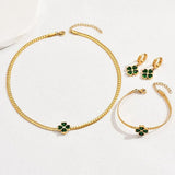 Conjunto de Joyería Trébol