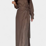 Marisol Conjunto Casual de Camisa Suelta y Pantalón Falda