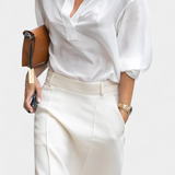 Ada Falda H-Line Lisa con Estilo Urbano Moderno