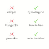 Collar Clásico con Colgante de Corazón