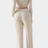 Celaena Conjunto de 2 Piezas con Escote Redondo