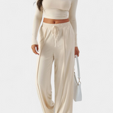 Celaena Conjunto de 2 Piezas con Escote Redondo