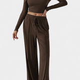 Celaena Conjunto de 2 Piezas con Escote Redondo