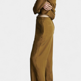 Sue Conjunto de Blazer con Solapa y Pantalones a Juego