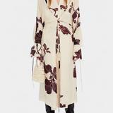 Claribel Vestido Kimono con Estampado Origami