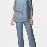 Ramona Conjunto de Dos Piezas con Silueta Femenina sin Esfuerzo