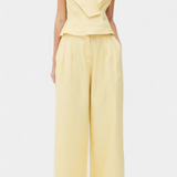 Hayden Conjunto Top Asimétrico y Pantalón Palazzo