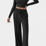 Celaena Conjunto de 2 Piezas con Escote Redondo