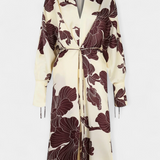 Claribel Vestido Kimono con Estampado Origami