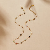 Collar Minimalista con Gemas