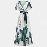 Nayla™ | Vestido Largo Acuarela de Ensueño