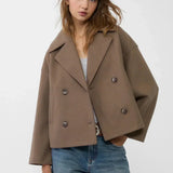 Destiny | Chaqueta Corta Doble Botonadura