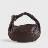 Sage Bolso de Hombro Mediano Tejido