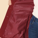 Helena | Abrigo de invierno para mujeres con un botón